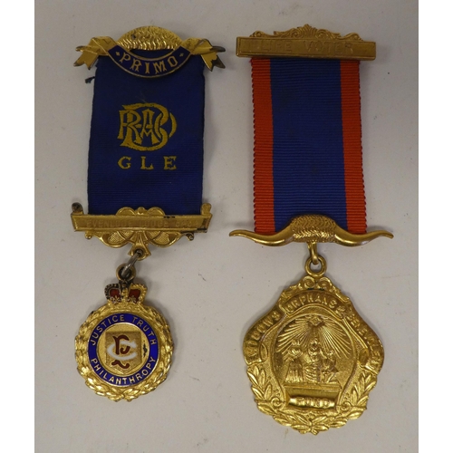 5 - Masonic themed badges and regalia