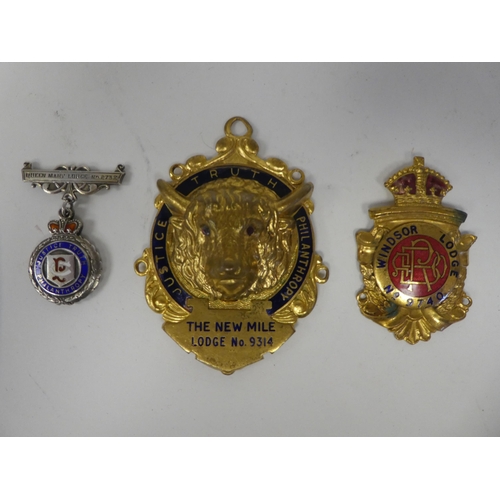 5 - Masonic themed badges and regalia