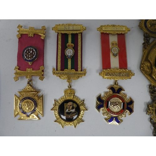 5 - Masonic themed badges and regalia