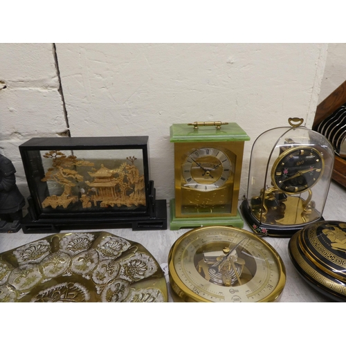 58 - Clocks and instruments: to include a Barigo of Germany barometer  5