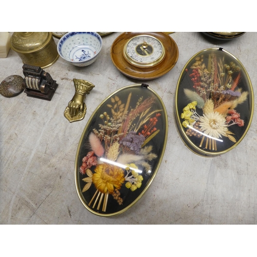 58 - Clocks and instruments: to include a Barigo of Germany barometer  5