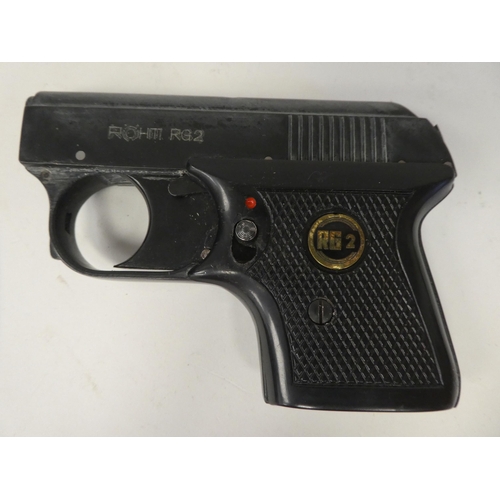 61 - A Rohn of Germany starting pistol, Model RG2  boxed