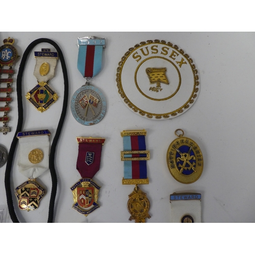 8 - Badges: to include Masonic and other