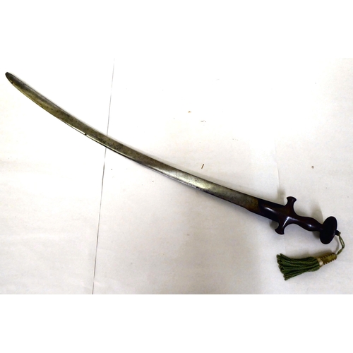 102 - An 18thC Indian Talwar, the curved blade 30