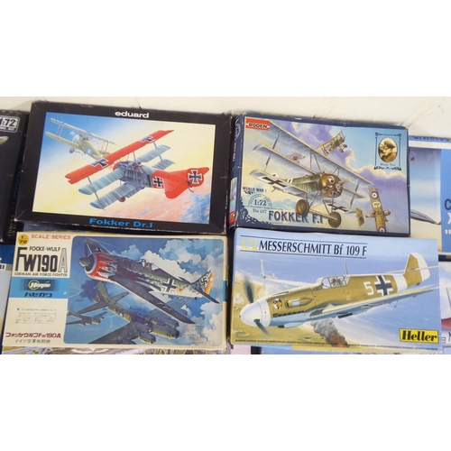 33 - 1/72 scale model kits: to include a Spitfire Mk.IX by Italeri; and a Felixstowe F.2A by Roden  ... 