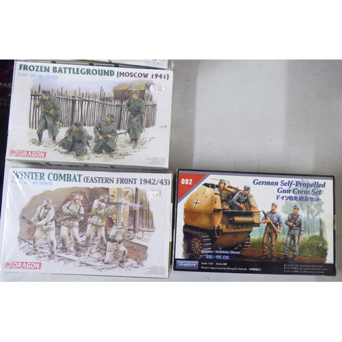 43 - 1/35 scale model kits: to include a Chevrolet 15CWT by Italeri; and a Mk.III Valentine II by Mini Ar... 