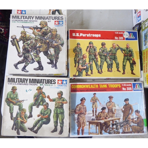 48 - 1/35 scale model kits: to include British Tank Destroyer Achilles by Academy; and US Modern Army Inf... 