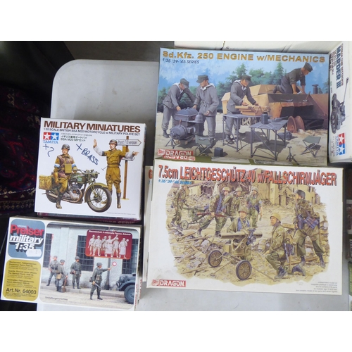 53 - 1/35 scale model kits: to include a Marder III by Tamiya; and a Kanonen Jagd Panzer by Revell  ... 