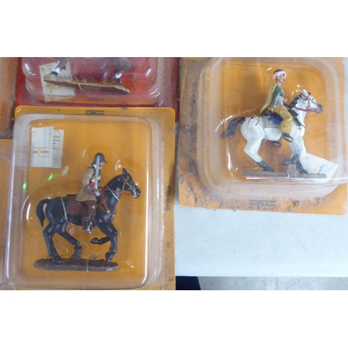 71 - Del Prado diecast model soldiers: to include Athenian Cavalryman; and Bertrand du Guesclin