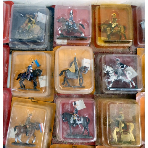 71 - Del Prado diecast model soldiers: to include Athenian Cavalryman; and Bertrand du Guesclin