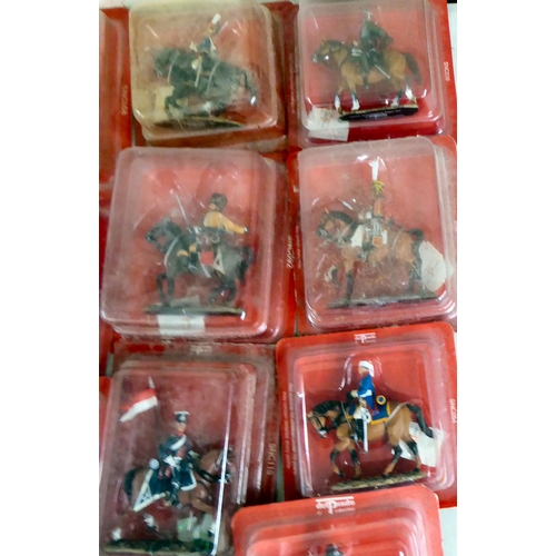 76 - Del Prado diecast model soldiers: to include Napoleon at Wagram; and El Cid