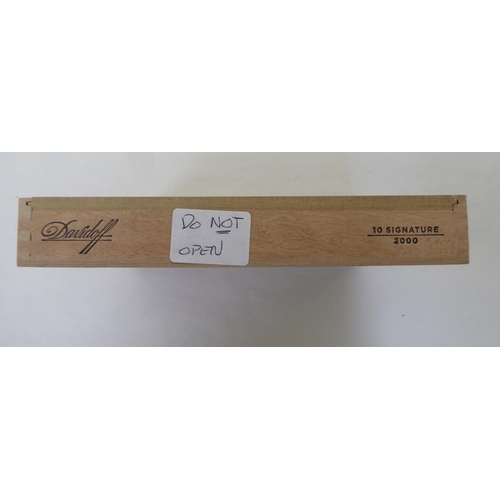 87 - Ten Davidoff Signature 2000 cigars  boxed & sealed