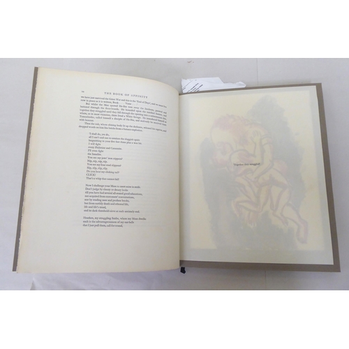 97 - Book: 'The Book of Affinity' by Moysheh Oyved with coloured drawings by Jacob Epstein, a Limited Edi... 