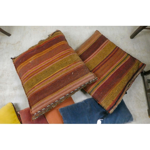 291 - Various Middle Eastern style scatter cushions