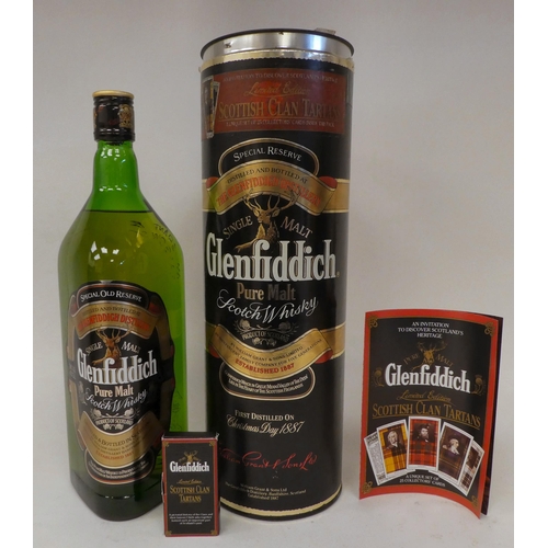 49 - A bottle of Glenfiddich single malt Scotch whisky  1.25ltr  boxed