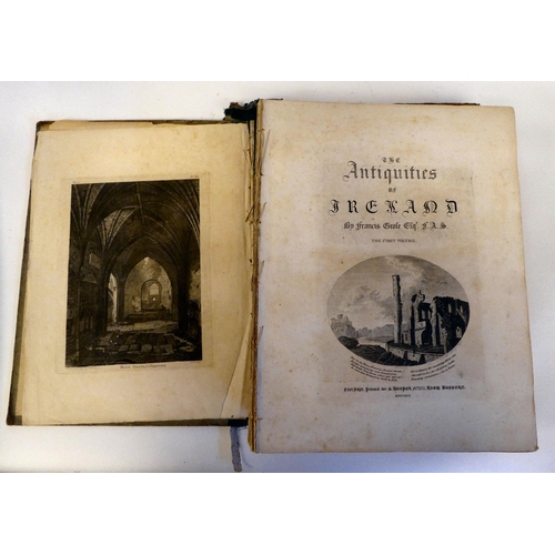 87 - Books: 'The Antiquities of Ireland' by Francis Crofe Esq, published in two volumes and printed for S... 