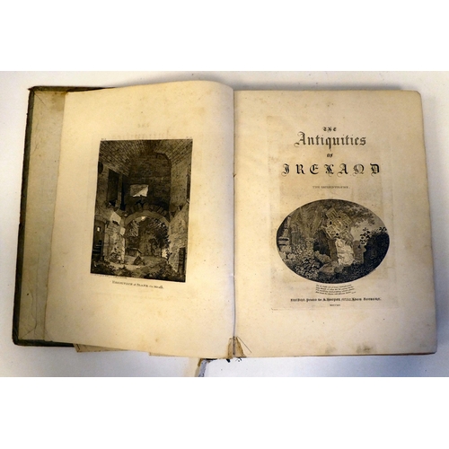 87 - Books: 'The Antiquities of Ireland' by Francis Crofe Esq, published in two volumes and printed for S... 