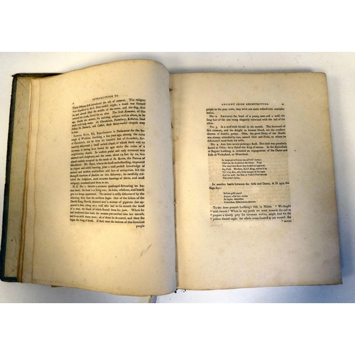 87 - Books: 'The Antiquities of Ireland' by Francis Crofe Esq, published in two volumes and printed for S... 