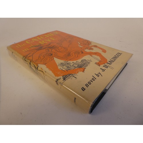 67 - Book: 'The Catcher in the Rye' by JD Salinger, a Book Club Edition with a dust cover, published by L... 