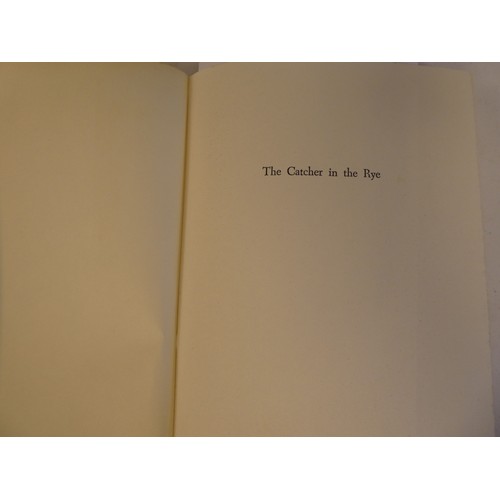 67 - Book: 'The Catcher in the Rye' by JD Salinger, a Book Club Edition with a dust cover, published by L... 