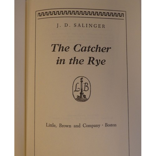 67 - Book: 'The Catcher in the Rye' by JD Salinger, a Book Club Edition with a dust cover, published by L... 