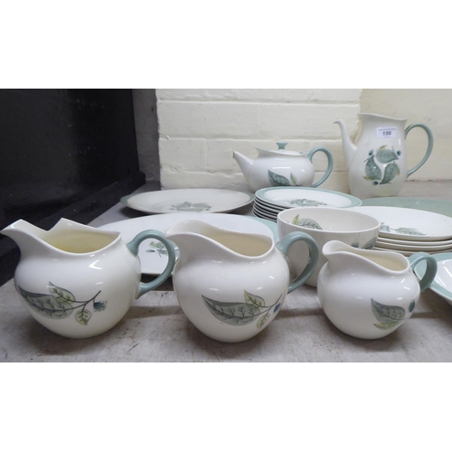 296 - Wedgwood china Woodbury pattern teaware