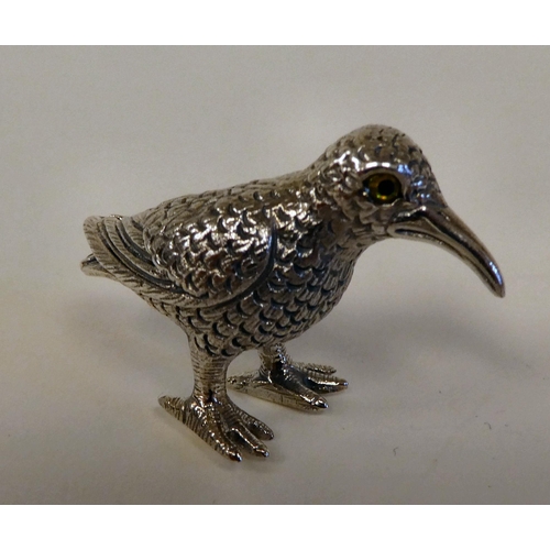 116 - A Sterling model, a standing kiwi 