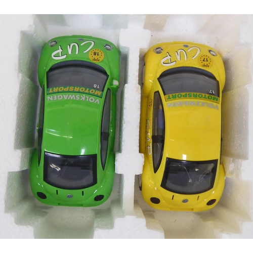 123 - Scalextric collectables  comprising cars, controller and track (completeness not guaranteed) ... 