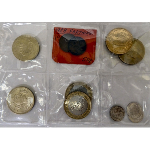 139 - American and British coins and banknotes