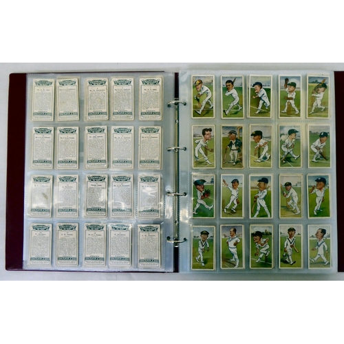 140 - Cigarette cards: to include a set by D.Cummings & Sons 'Boxers and Famous Fighters'