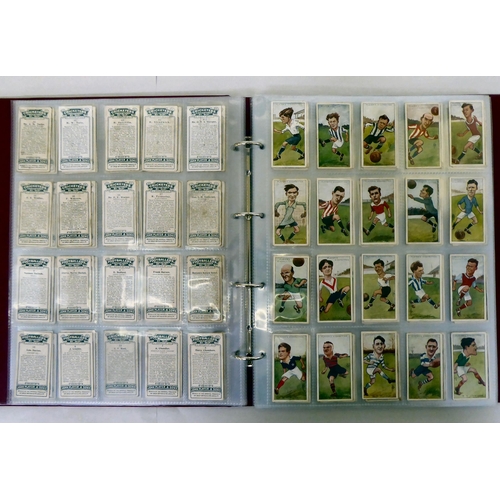 140 - Cigarette cards: to include a set by D.Cummings & Sons 'Boxers and Famous Fighters'