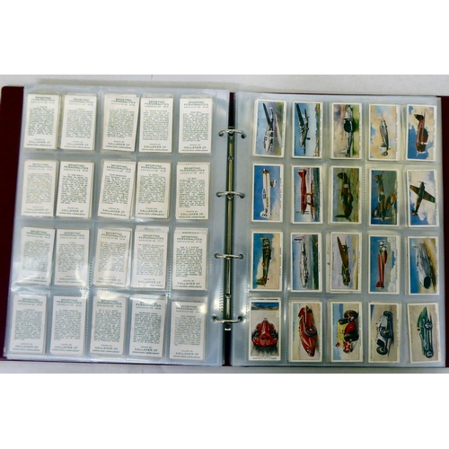 140 - Cigarette cards: to include a set by D.Cummings & Sons 'Boxers and Famous Fighters'