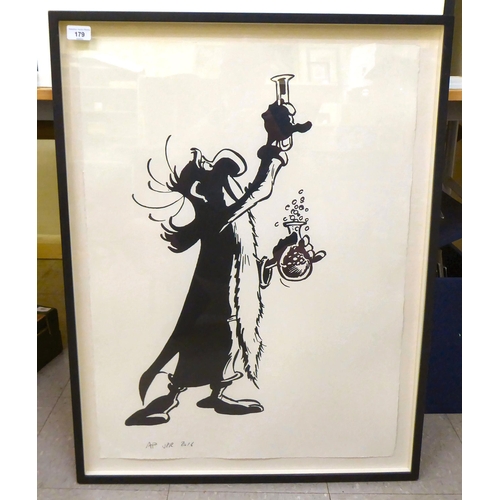 179 - After JPR - 'Getafix'  monochrome artists proof  bears initials & dated 2016  23