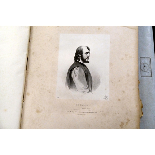 294 - Book: 'Portraits of Charles Kemble' by RJ Lane, featuring sixteen monochrome prints  one volume