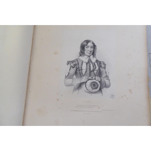 294 - Book: 'Portraits of Charles Kemble' by RJ Lane, featuring sixteen monochrome prints  one volume