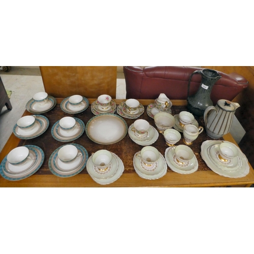 314 - Mixed ceramics: to include Royal Worcester bone china teaware