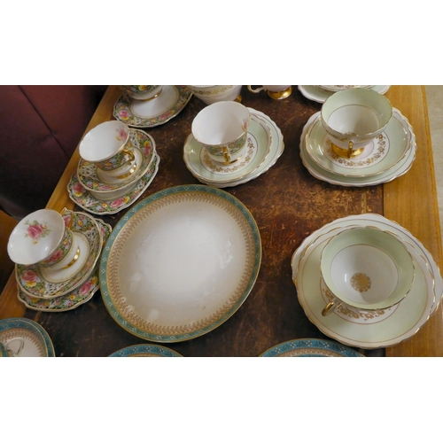 314 - Mixed ceramics: to include Royal Worcester bone china teaware