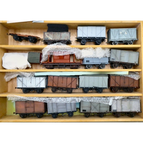 316 - Various 0 gauge model railway goods wagons