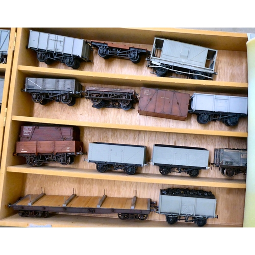 316 - Various 0 gauge model railway goods wagons