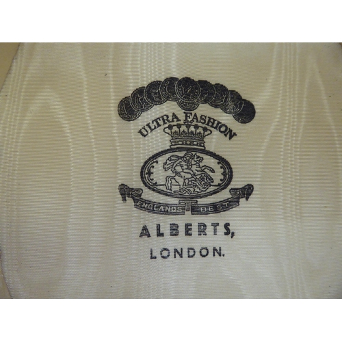 355 - An Alberts of London black silk top hat 