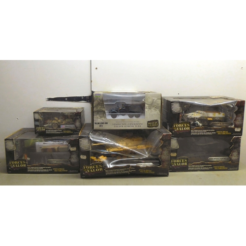 74 - Forces of Valor 1/32 scale diecast model vehicles: to include a UK Infantry Tank Mk.II; and a German... 