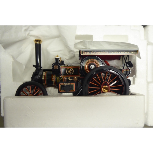 91 - A Midsummer Models 1/24 scale, Burrell Road Locomotive, 'The President'  Limited Edition No. 77... 