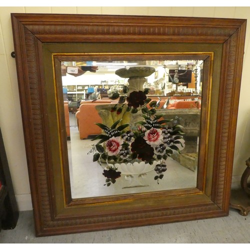 102 - A mixed lot: to include a 1930s dressing table mirror, set in an elaborately moulded gilt frame, piv... 