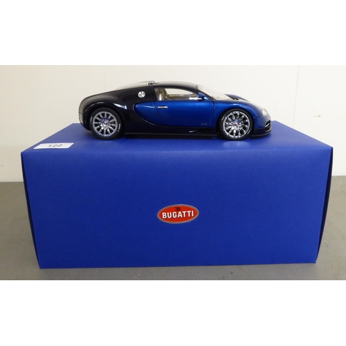 122 - An Autoart 1/18 diecast model Bugatti EB 16.4 Veyron, serial no.2491  boxed