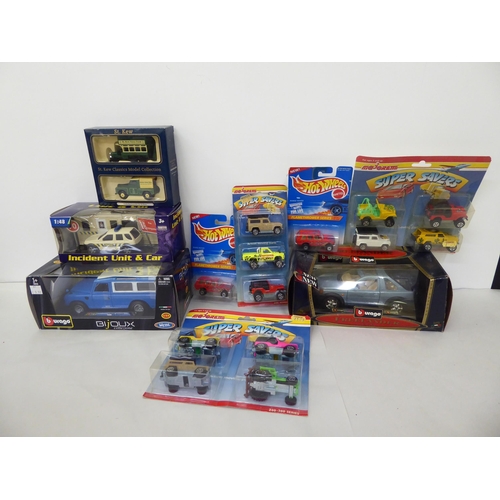 140 - Uncollated boxed diecast model vehicles, some boxed: to include examples by Corgi