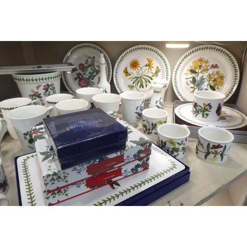 168 - Portmerion china Botanic garden pattern tableware