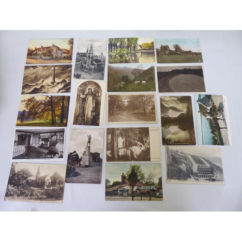 188 - Early Victorian-mid 20thC ephemera: to include photographs and used postcards 