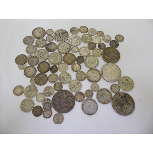 194 - Pre-1946 British and foreign white metal coins