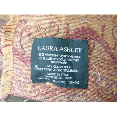 21 - A Laura Ashley paisley shawl  86