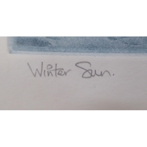 237 - After Mark Spain - 'Winter Sun'  Artist Proof  bears a pencil signature  12